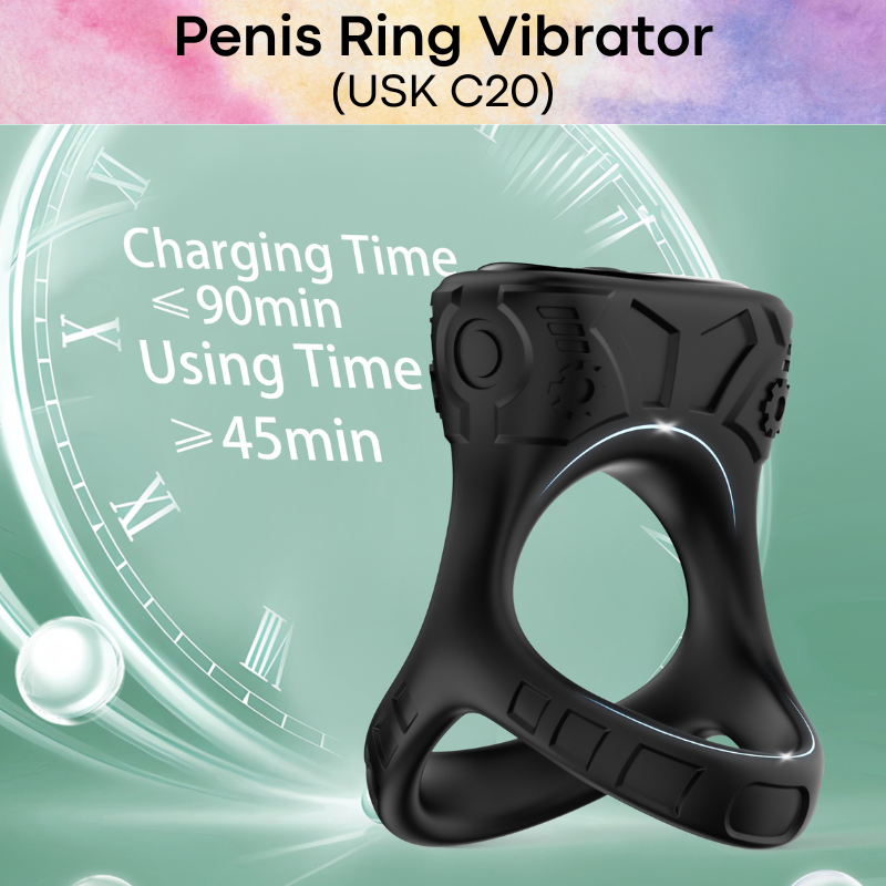 Adult Toy : Penis Vibrator Ring (USK C20)