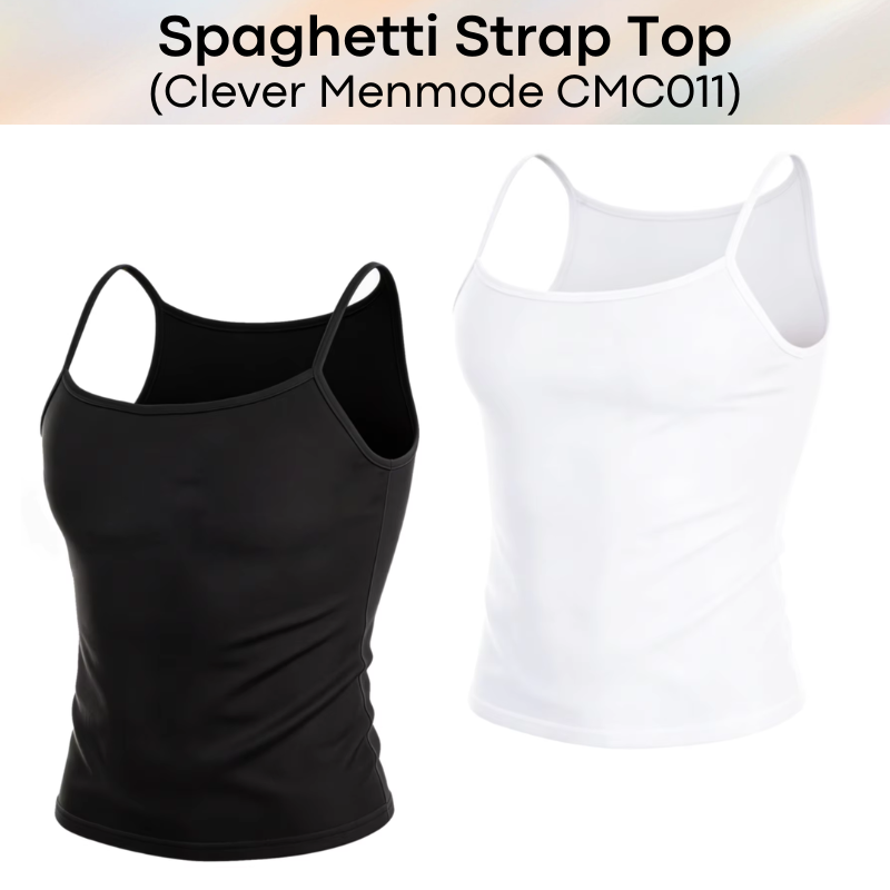 Men's Tee: Polyester Spaghetti Top Tee (CMC011)