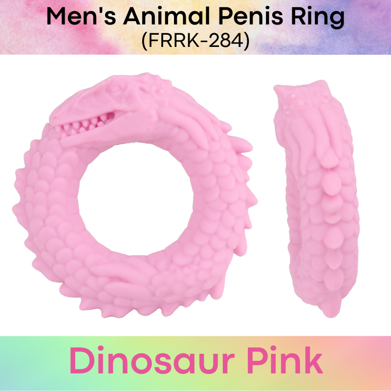 Men's Adult Toy: Liquid Silicone Rubber Animal Series Penis Ring (FRRK282/3/4/5/6/7)