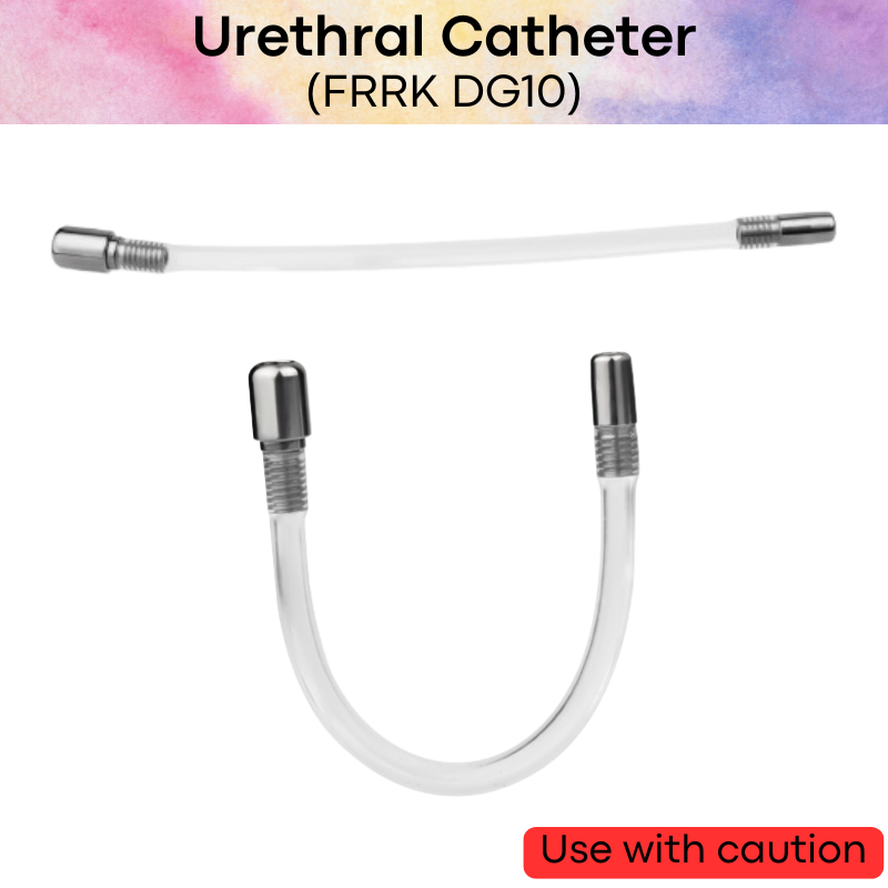 Adult Toy: Urethral Catheter for Chastity Cage (FRRKDG10)