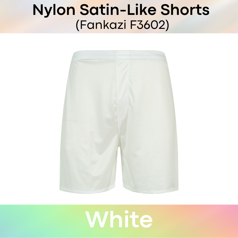 Lifestyle: Men's Nylon Satin-Like Shorts (F3602)
