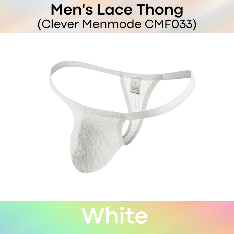 Men's Thong : Lace Thong Underwear (CMF033)