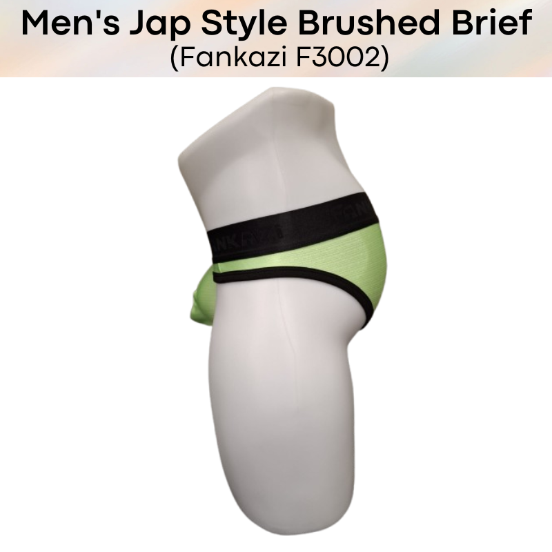 Men's Brief : Japanese Style Brushed Underwear (Fankazi F3002)