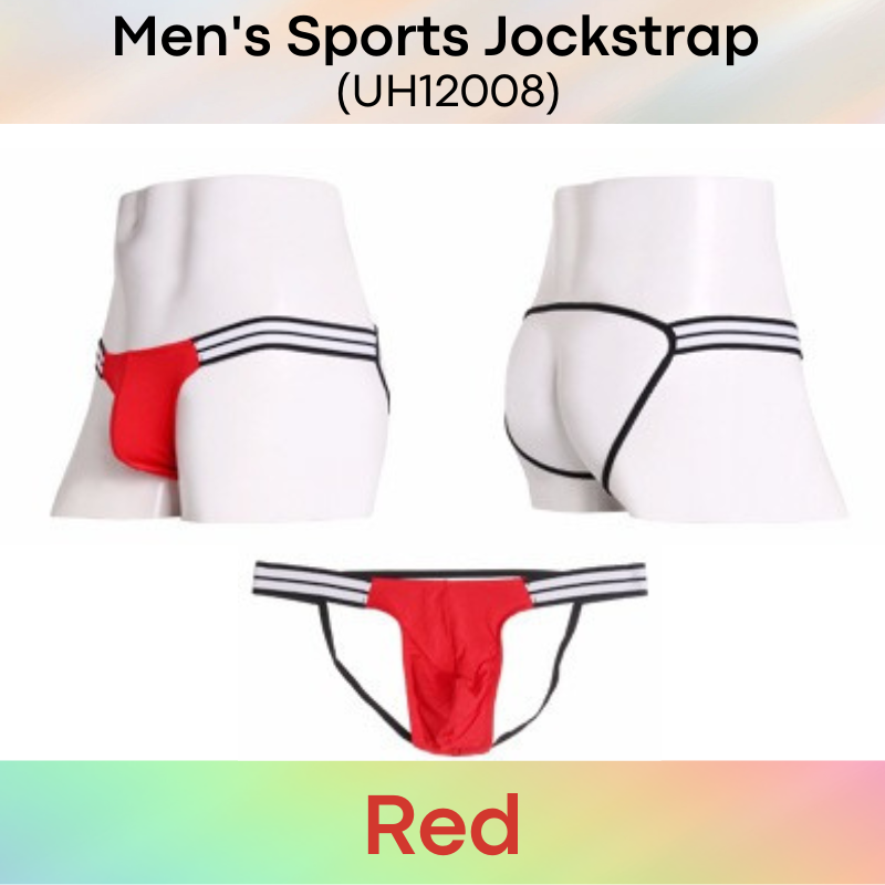 Men's Jockstrap : Low Waist Underwear (UzHot 12008)