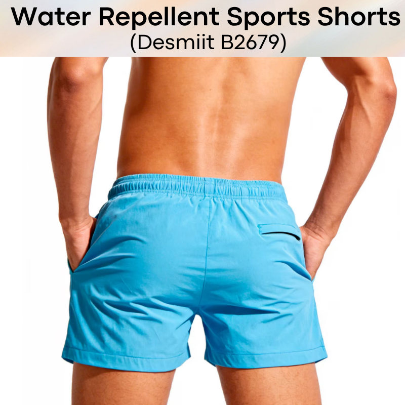 Lifestyle: Men's Water-Repellent Sports Shorts (B2679)