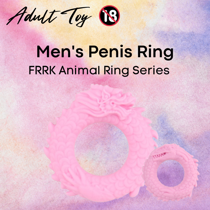 Men's Adult Toy: Liquid Silicone Rubber Animal Series Penis Ring (FRRK282/3/4/5/6/7)
