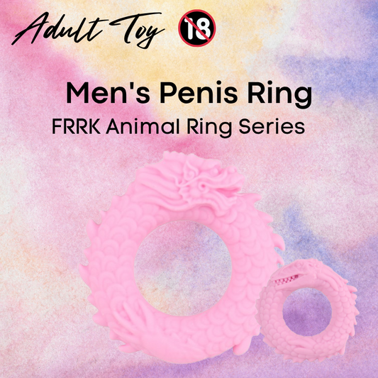 Men's Adult Toy: Liquid Silicone Rubber Animal Series Penis Ring (FRRK282/3/4/5/6/7)