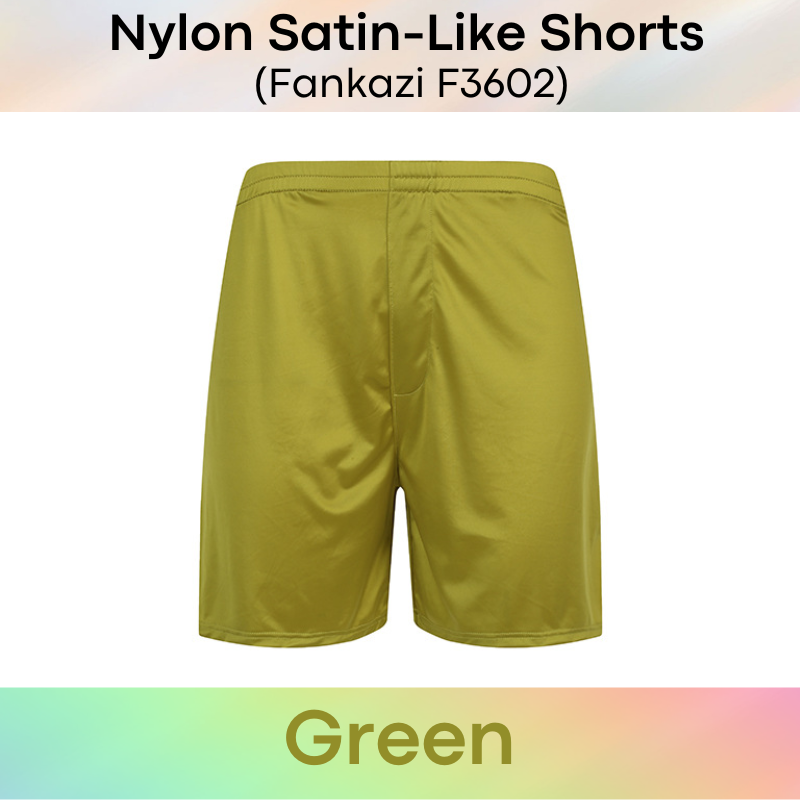 Lifestyle: Men's Nylon Satin-Like Shorts (F3602)