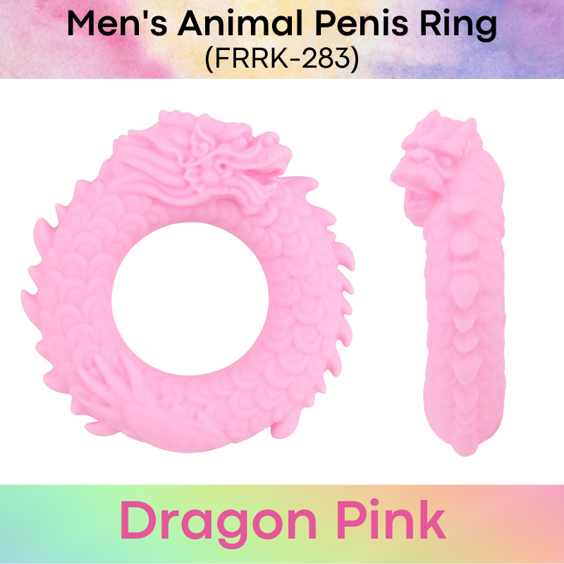 Men's Adult Toy: Liquid Silicone Rubber Animal Series Penis Ring (FRRK282/3/4/5/6/7)