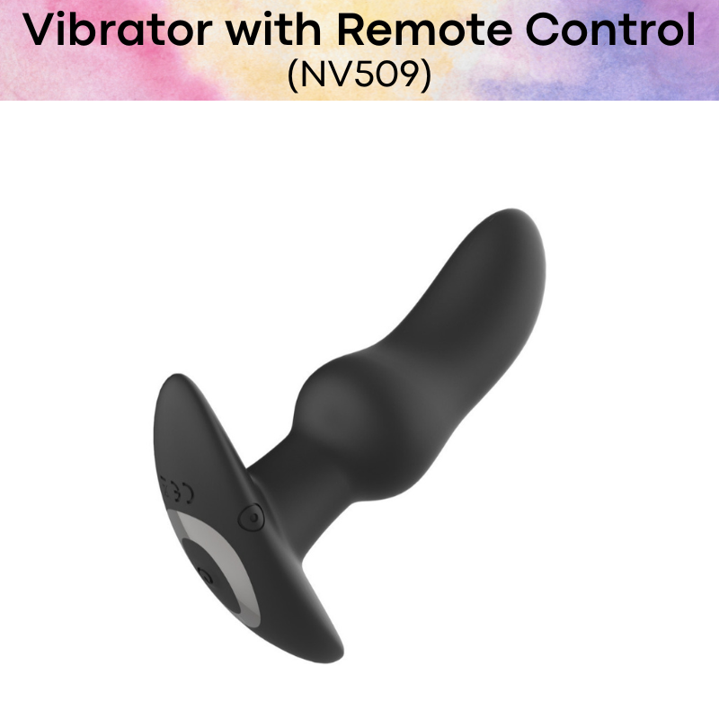 Adult Toy : Butt Plug Vibrator with App and Remote Control (NV509)