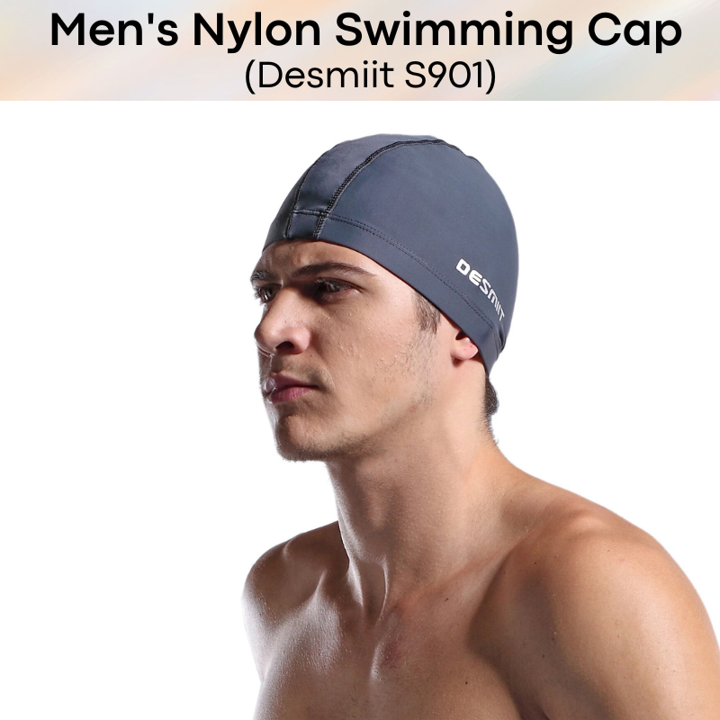 Men's Swimwear: Nylon Swimming Cap (S901)