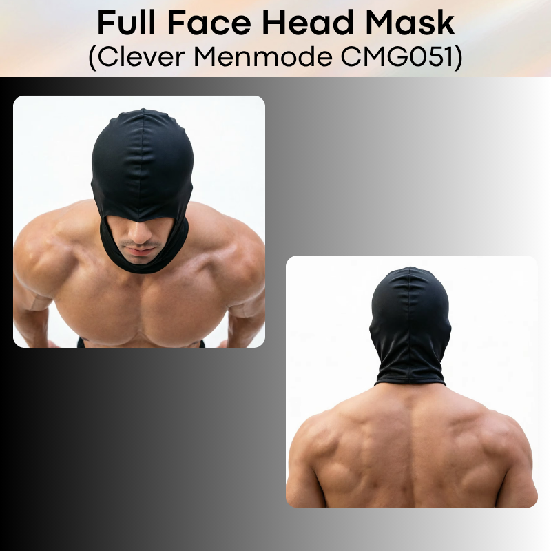 Lifestyle: Polyester Semi Transluscent Full Face Mask for Costume Parties or Roleplay (CMG051)