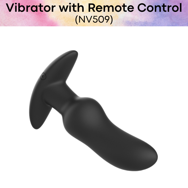 Adult Toy : Butt Plug Vibrator with App and Remote Control (NV509)