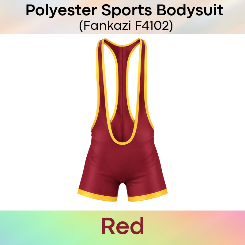 Men's Bodysuit: Polyester Sports Bodysuit (F4102)