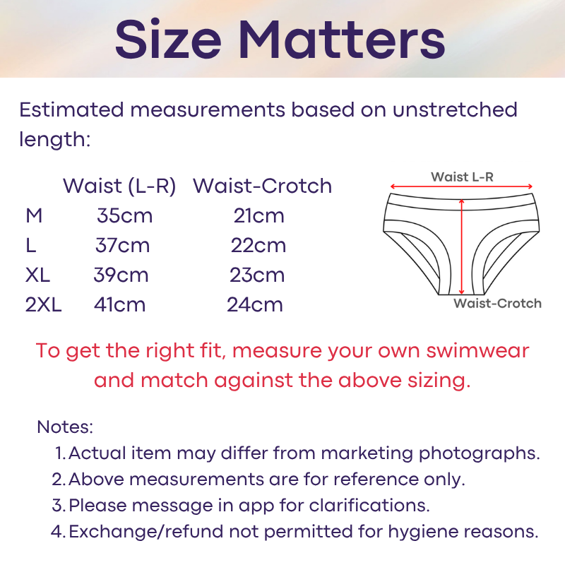Men's Swim Trunks: Polyester B&W Irregular Line Print Swim Brief Trunks with Drawstring (UXH373)