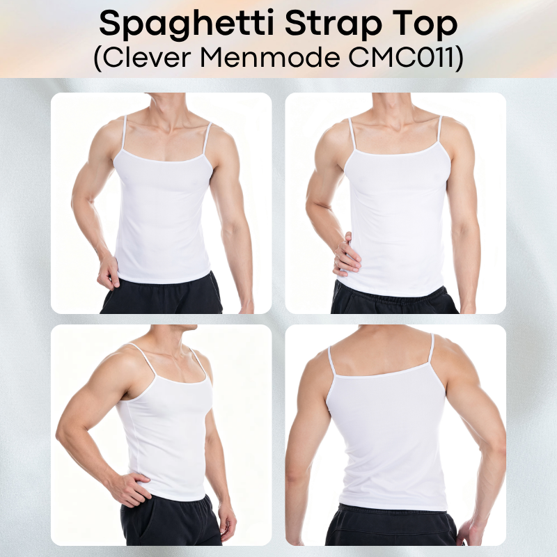 Men's Tee: Polyester Spaghetti Top Tee (CMC011)