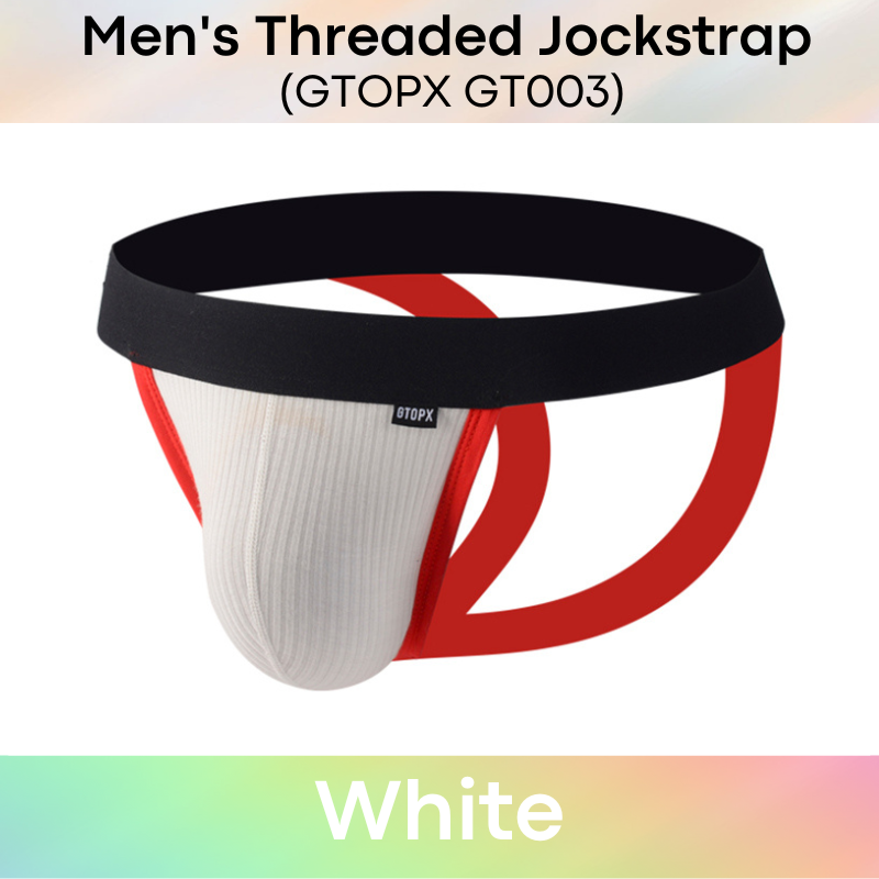 Men's Jockstrap: Viscose Fibre Threaded Jockstrap Underwear (GT003)