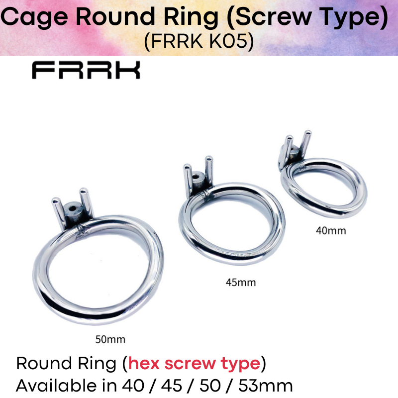 Adult Toy : Men's Chastity Cage Replacement Ring (FRRK Kseries)