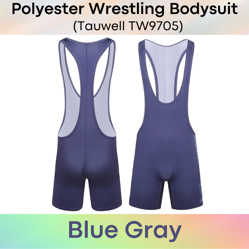 Men's Bodysuit: Polyester Wrestling Sports Bodysuit (TW9705)