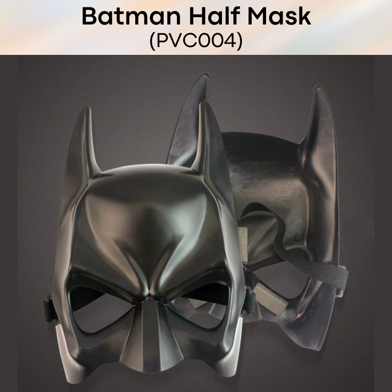 Costume : Batman Plastic Half Mask (PVC004)