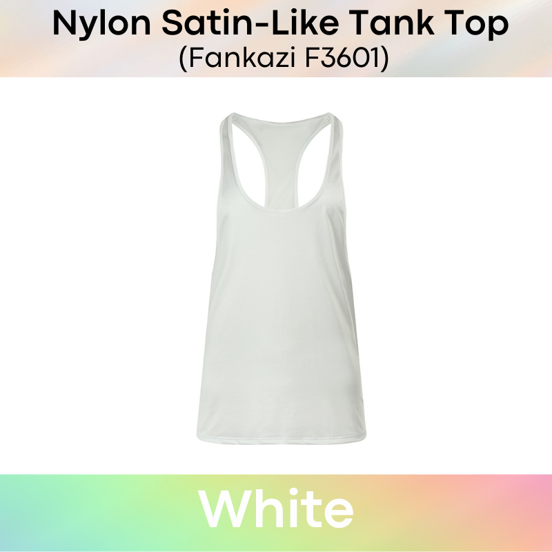 Lifestyle: Men's Nylon Satin-Like Tank Top (F3601)