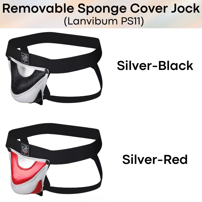 Men's Jockstrap : Removable Sponge Jockstrap Underwear (Lanvibum PS11)