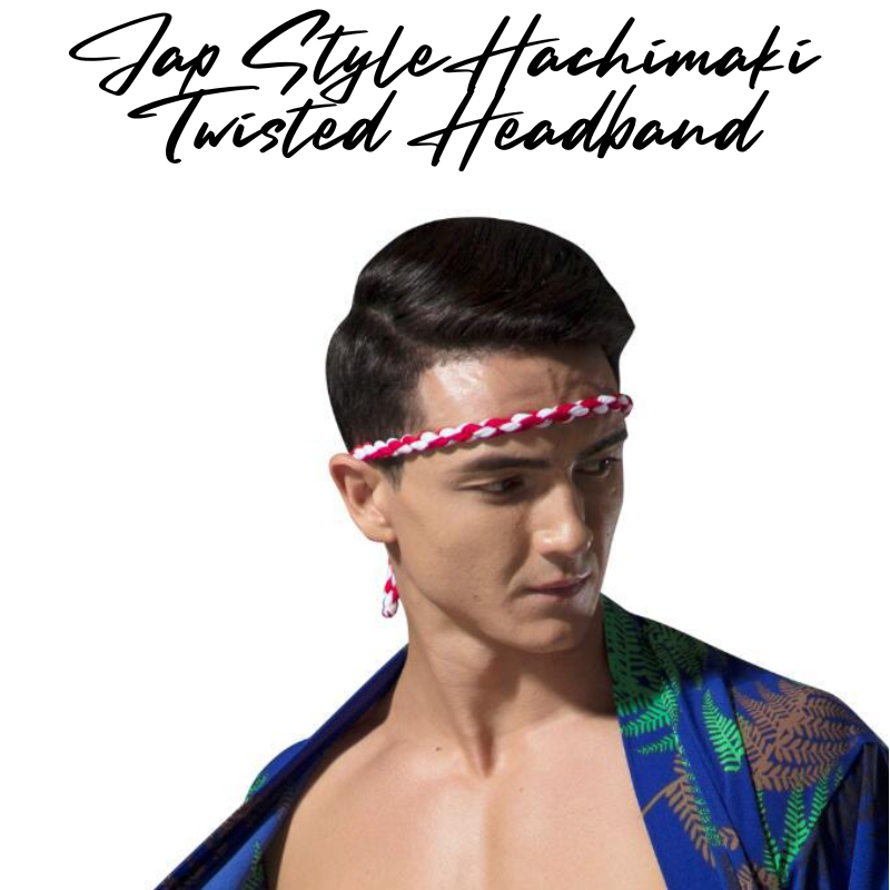 Lifestyle: Jap Style Hachimaki Twisted Headband (E032H)