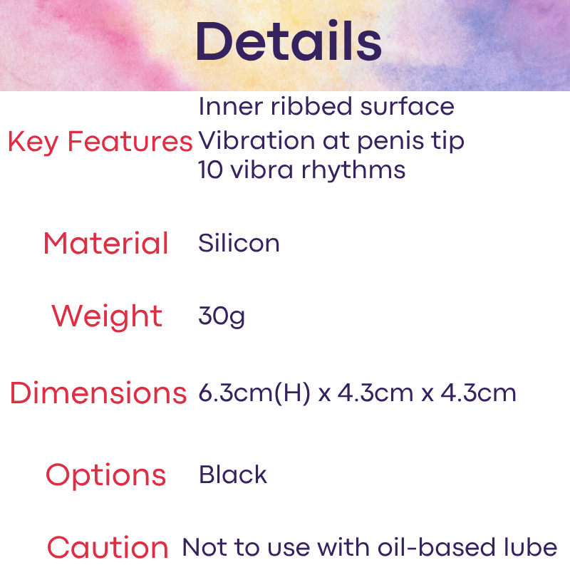 Men's Adult Toy: Vibrating Penis Trainer (NX012A3)