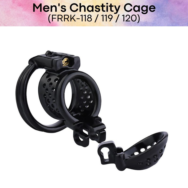 Adult Toy : Men's Chastity Cage (Resin) FRRK118 FRRK119 FRRK120