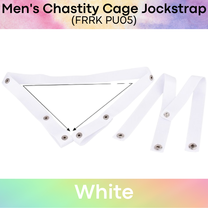 Adult Toy : Men's Chastity Cage Nylon Jockstrap Accessory (FRRK PU05)