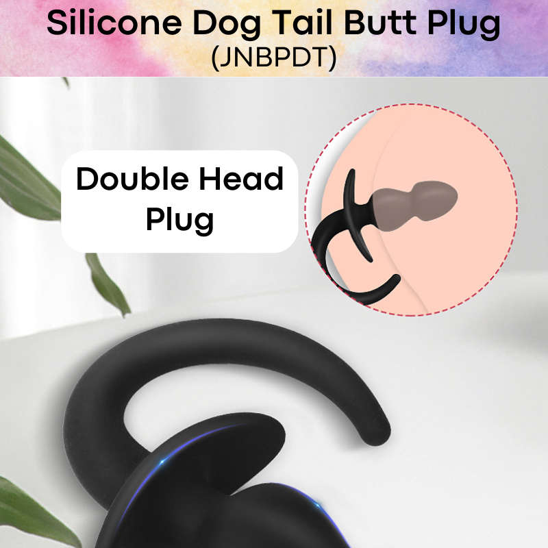 Adult Toy: Silicone Double Head Dog Tail (JNBPDT)