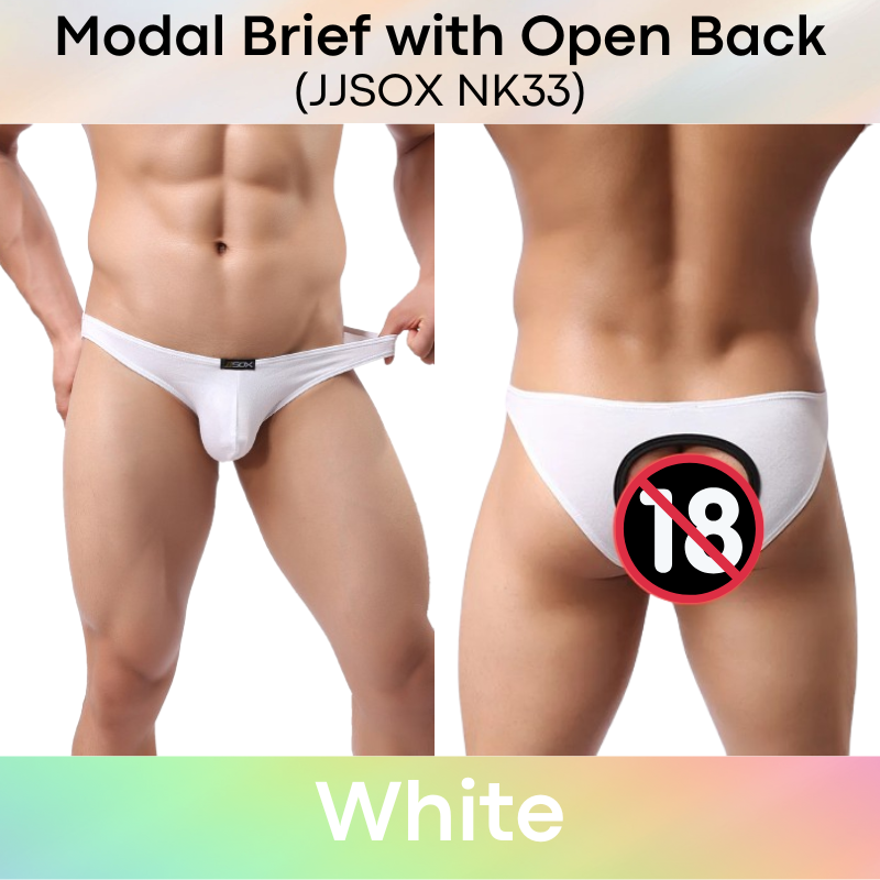 Men's Brief : Open Back Underwear (JJSOX NK33)