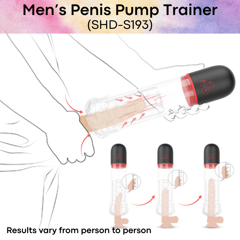 Adult Toy: Male Electronic Pump Trainer (SHD-S193)