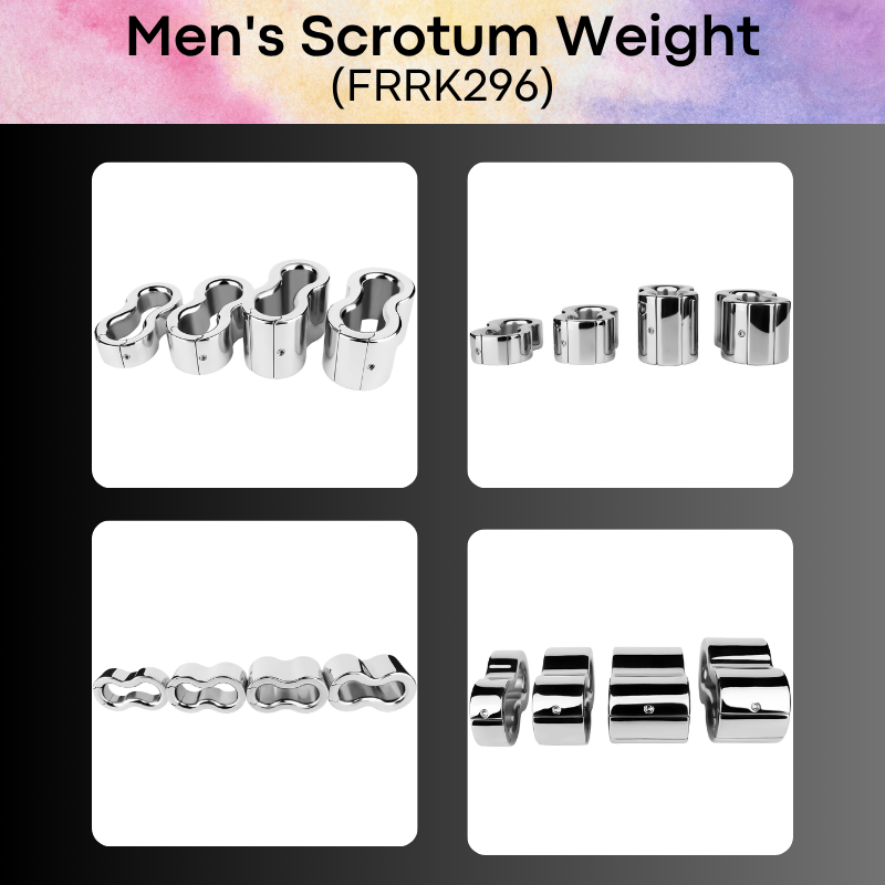 Adult Toy: Men's Stainless Steel 304 Scrotum Weight (FRRK296)
