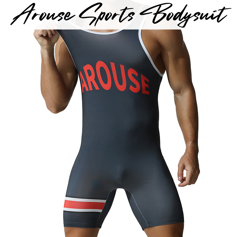 Men's Bodysuit: Polyester AROUSE Sports Bodysuit (TW26701)