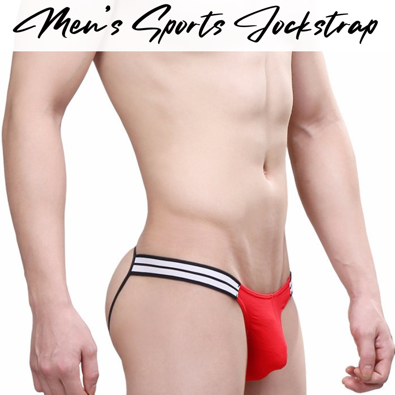 Men's Jockstrap : Low Waist Underwear (UzHot 12008)