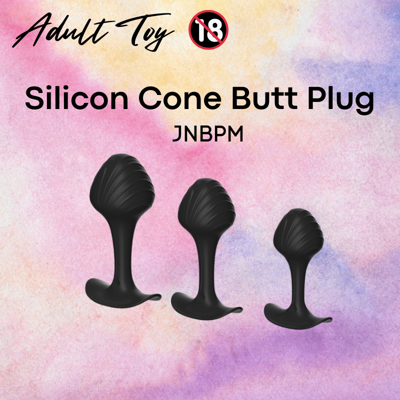 Adult Toy: Silicone Cone Head Butt Plug (JNBPM)