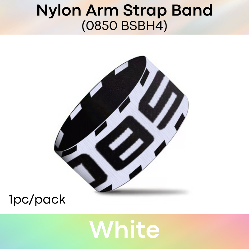 Men's Strap: Nylon "0850" embroidered logo Arm Strap Band (BSBH4)