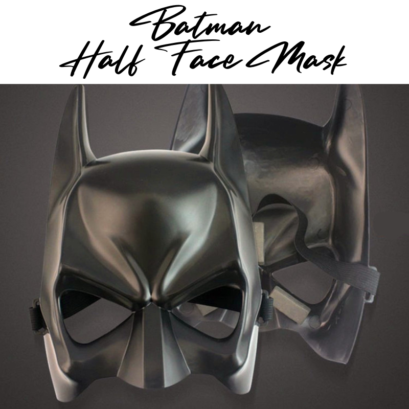 Costume : Batman Plastic Half Mask (PVC004)