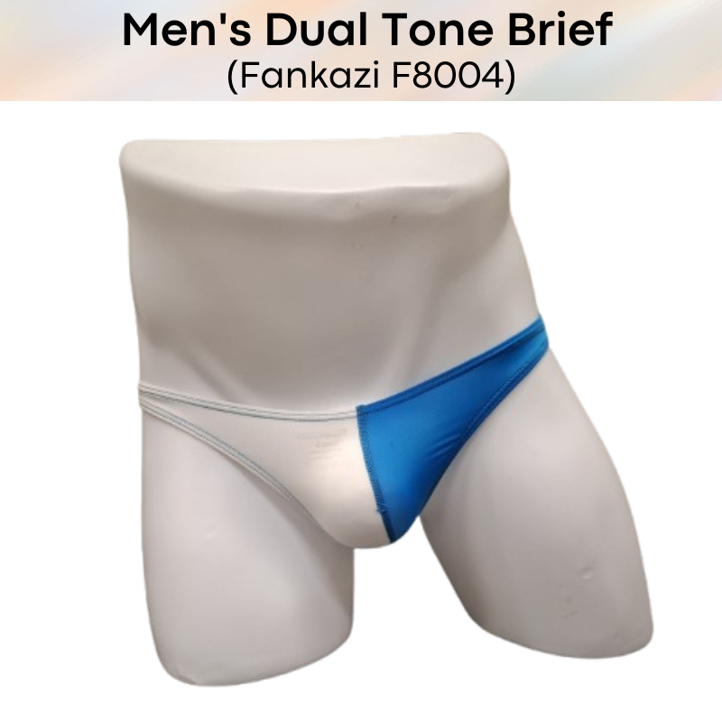 Men's Brief : Dual Tone Underwear (Fankazi F8004)