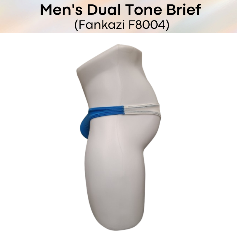 Men's Brief : Dual Tone Underwear (Fankazi F8004)