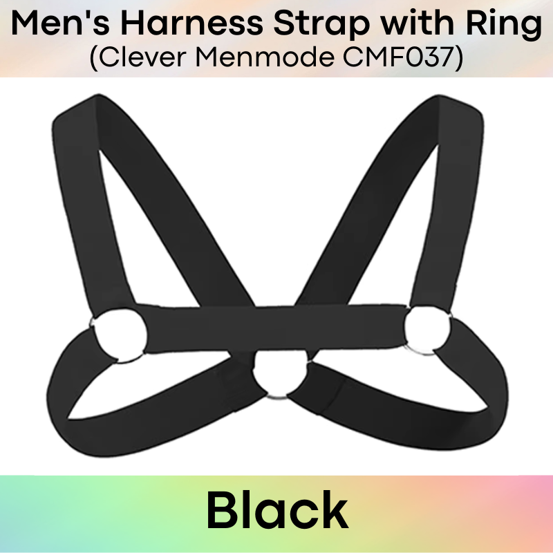 Men's Harness : Harness Strap with Ring (Clever Menmode CMF037)