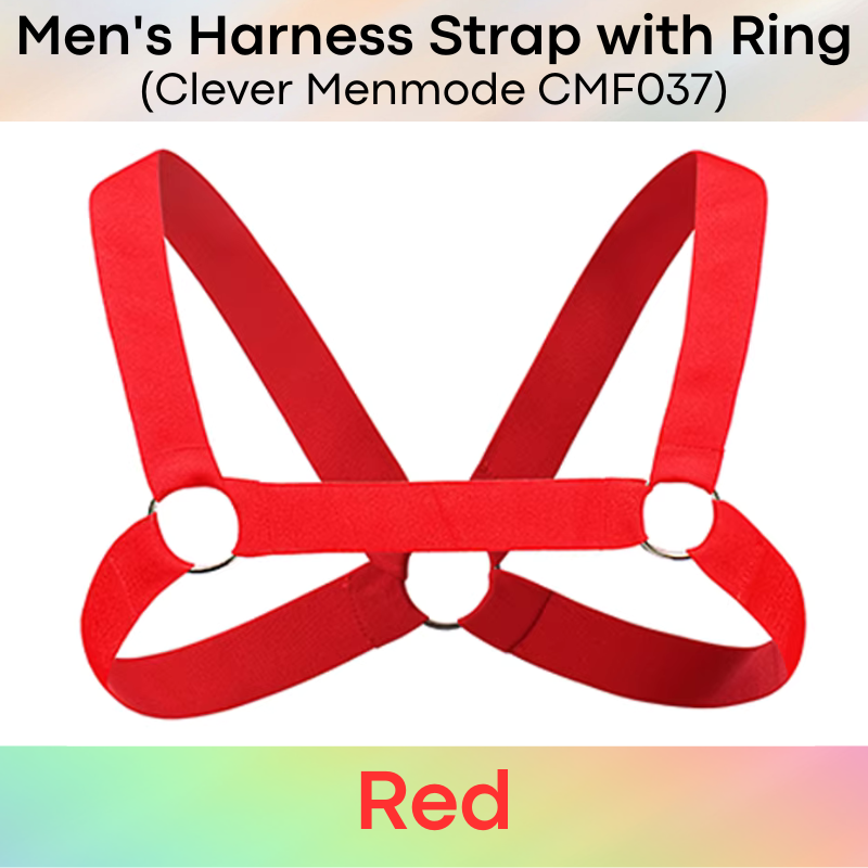 Men's Harness : Harness Strap with Ring (Clever Menmode CMF037)