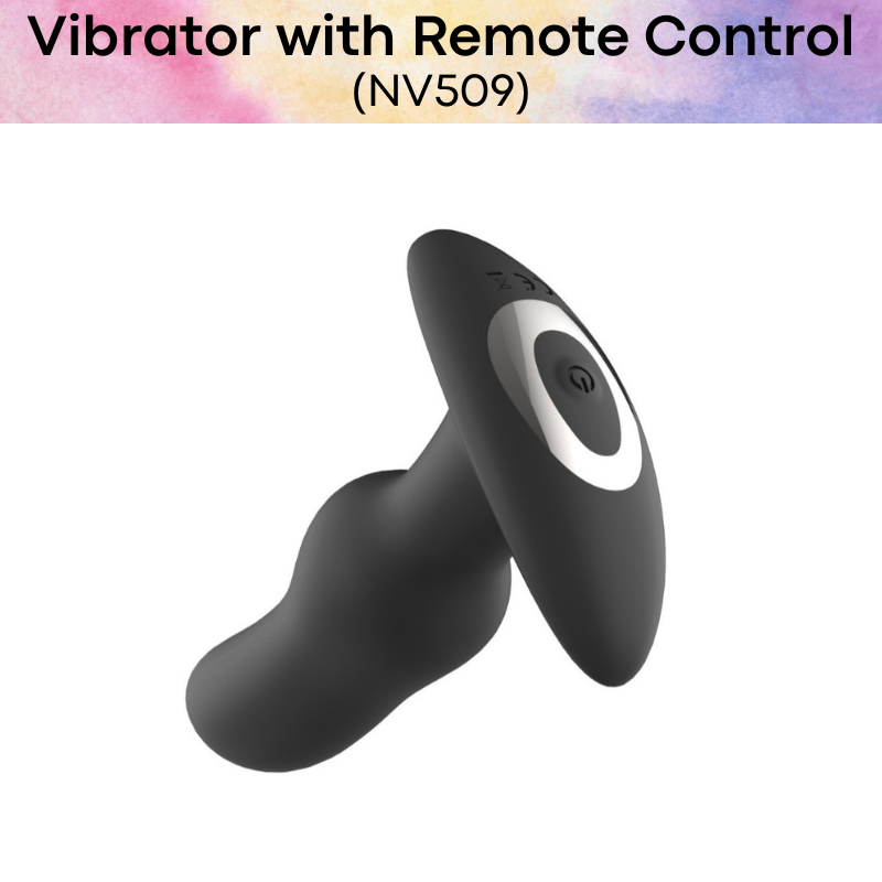 Adult Toy : Butt Plug Vibrator with App and Remote Control (NV509)