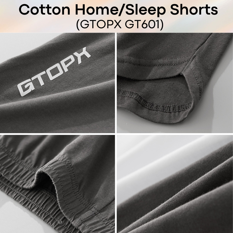 Men's Shorts: Cotton Home/Sleep/Lounge Shorts (GT601)