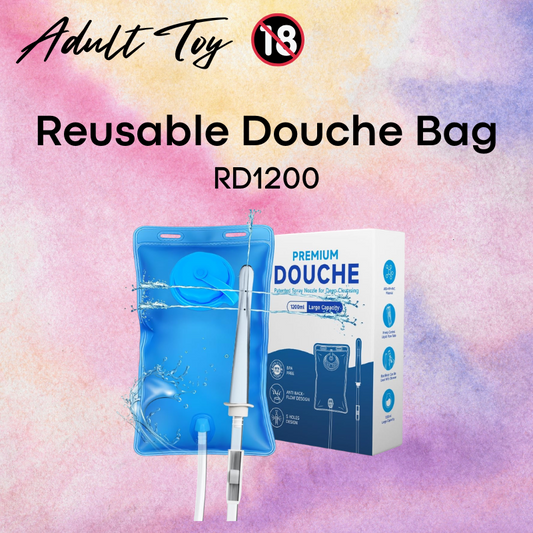 Adult Toy: ABS Reusable Douche Bag with Removable Nozzle Head (RD1200)