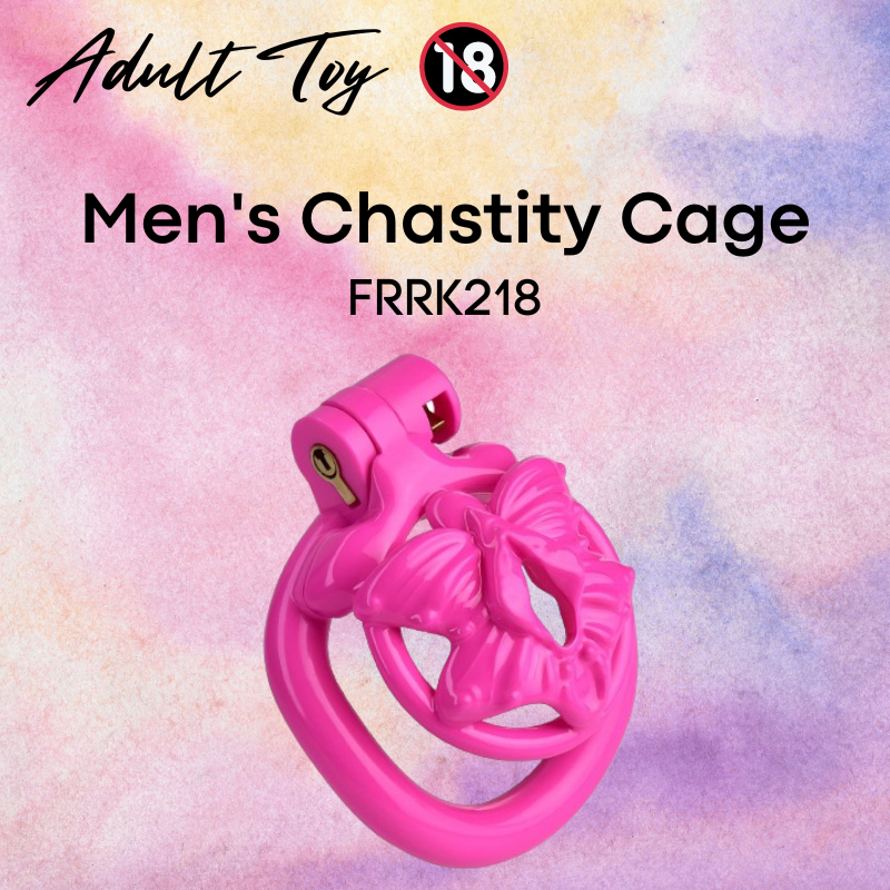 Adult Toy : Men's Chastity Cage (Resin) FRRK218