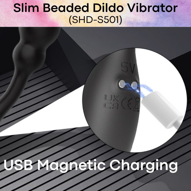 Adult Toy: Flexible Dildo Vibrator For Him/Her (SHD-S501)