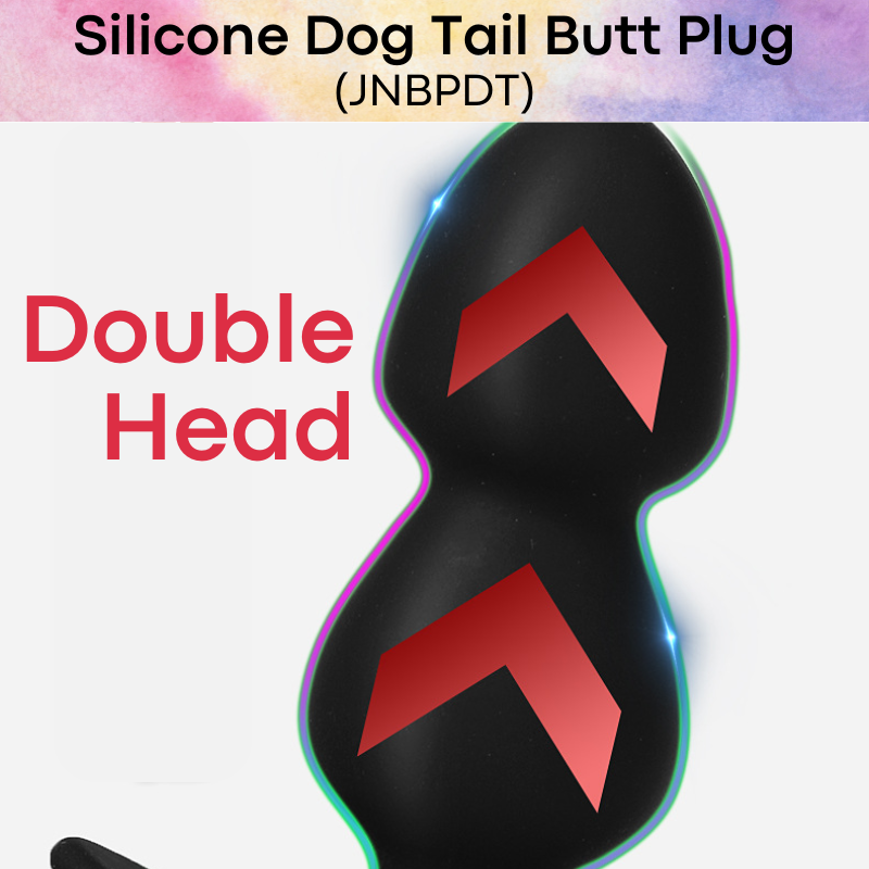 Adult Toy: Silicone Double Head Dog Tail (JNBPDT)
