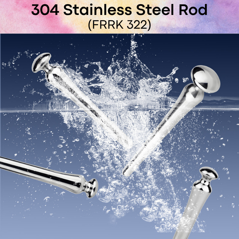 Adult Toy: Men's Urethral Sounding 304 Stainless Steel Rod (FRRK322)